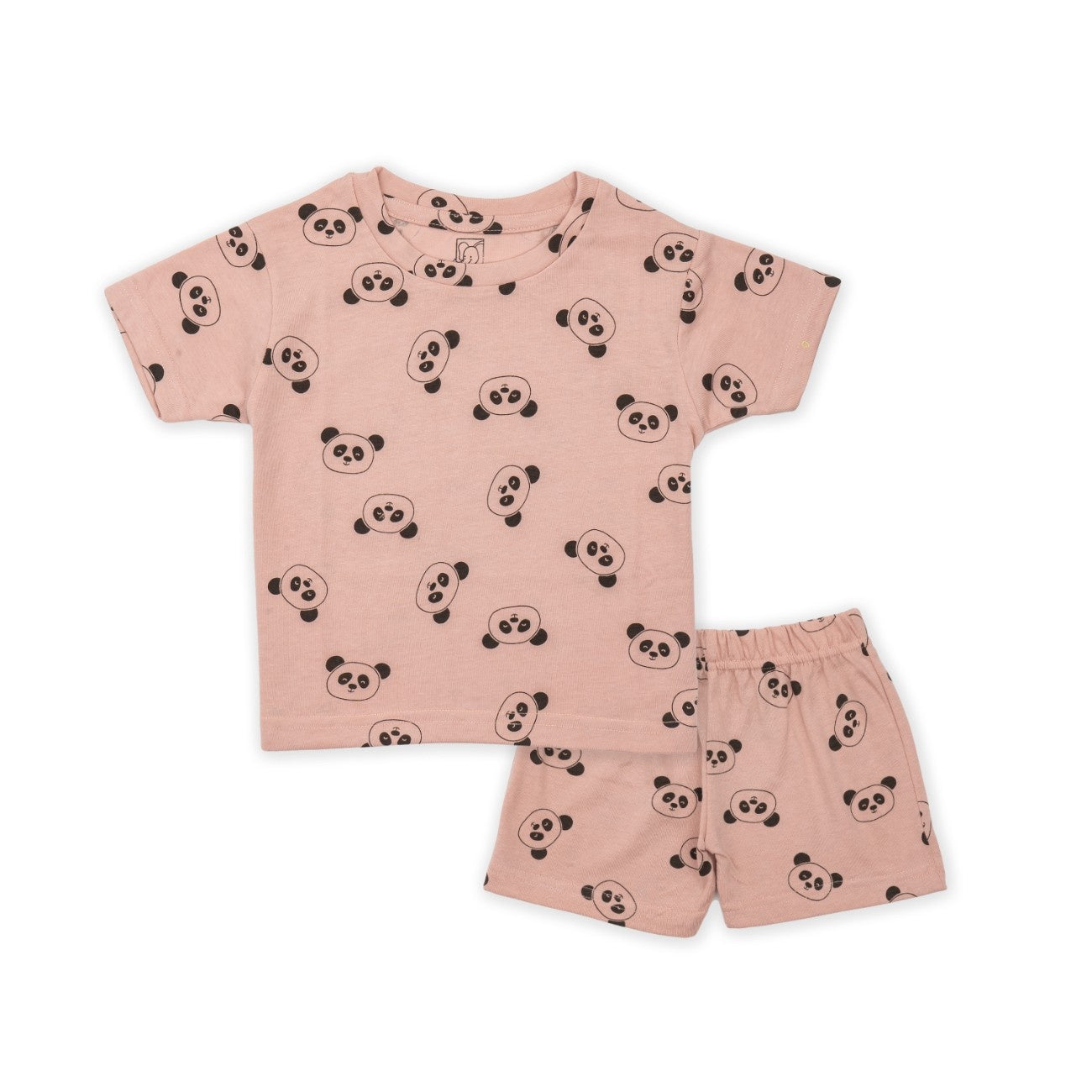 Panda Face Printed Baby Co-ord Set