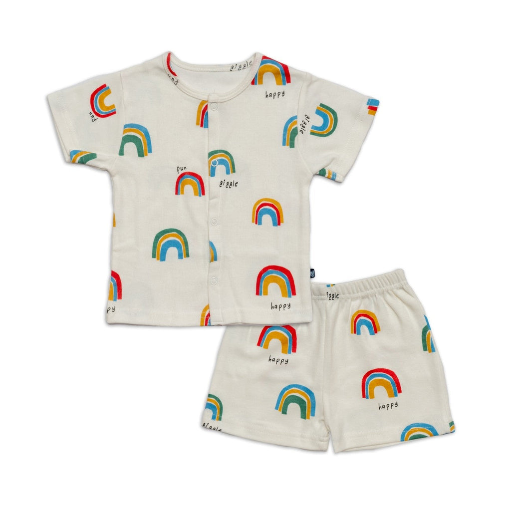Rainbow Printed Baby Co-ord Set