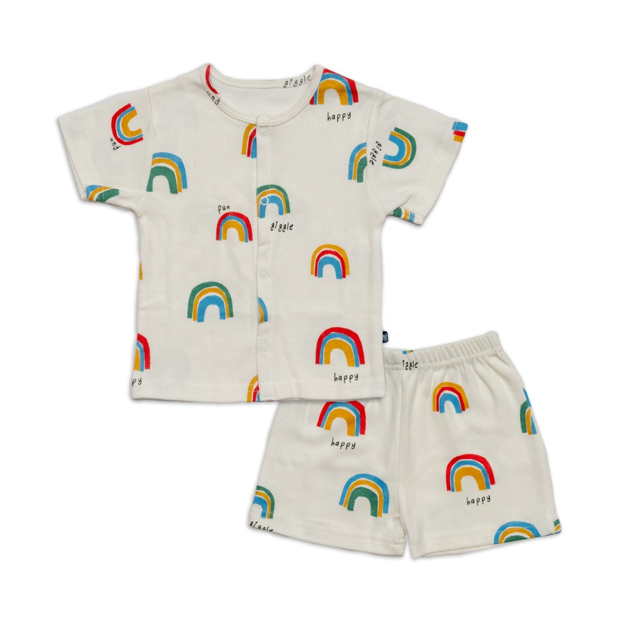 Rainbow Printed Baby Co-ord Set