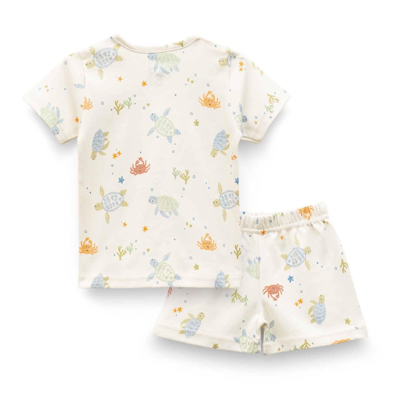 Sea Animals Printed Baby Clothing Set