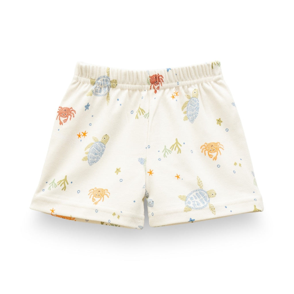 Sea Animals Printed Baby Clothing Set