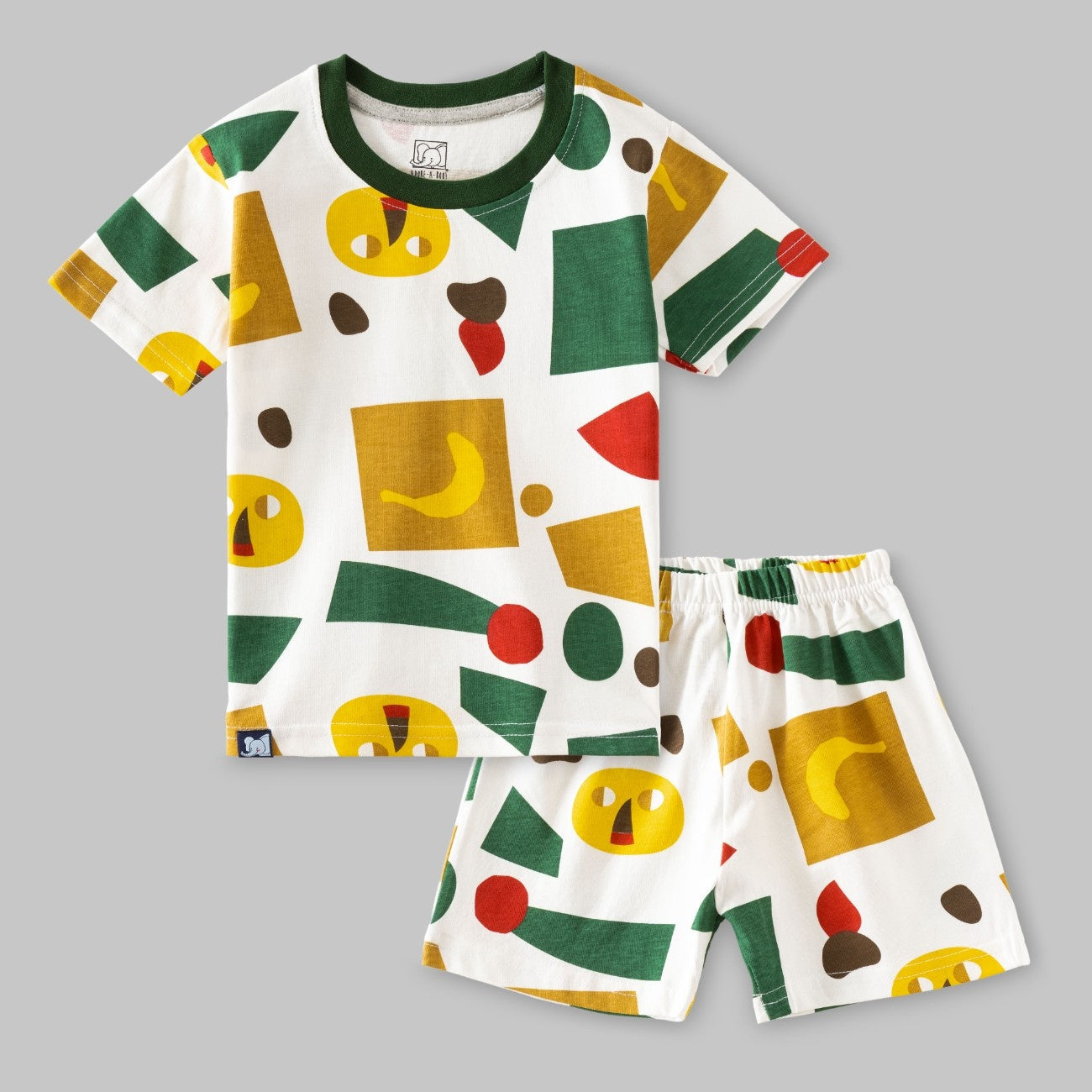Colour Shapes Kids Co-Ord Set