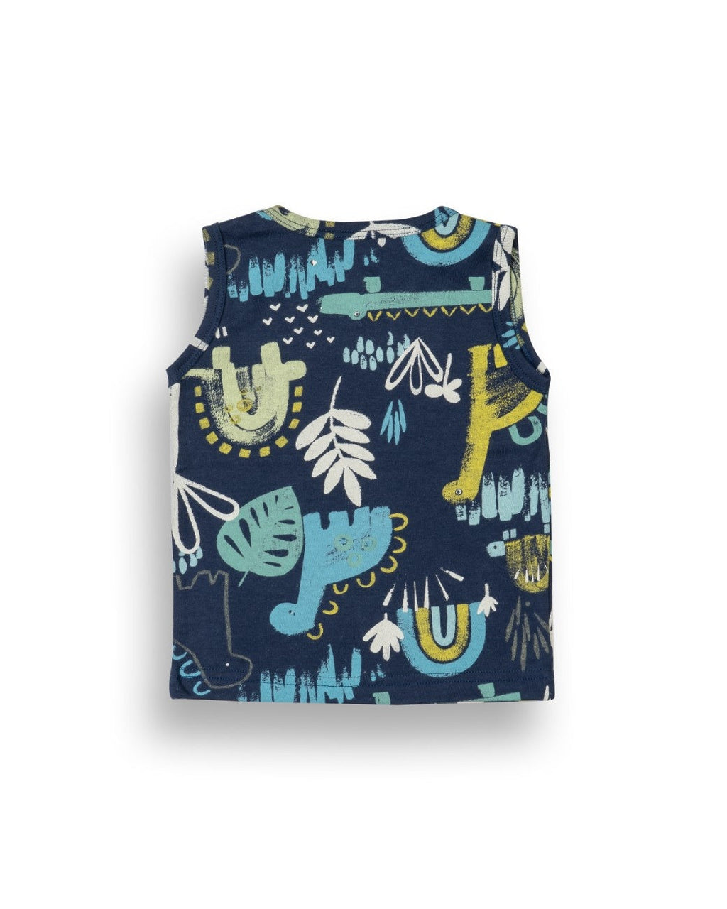 Sketchy Animals Blue Kids Clothing Set