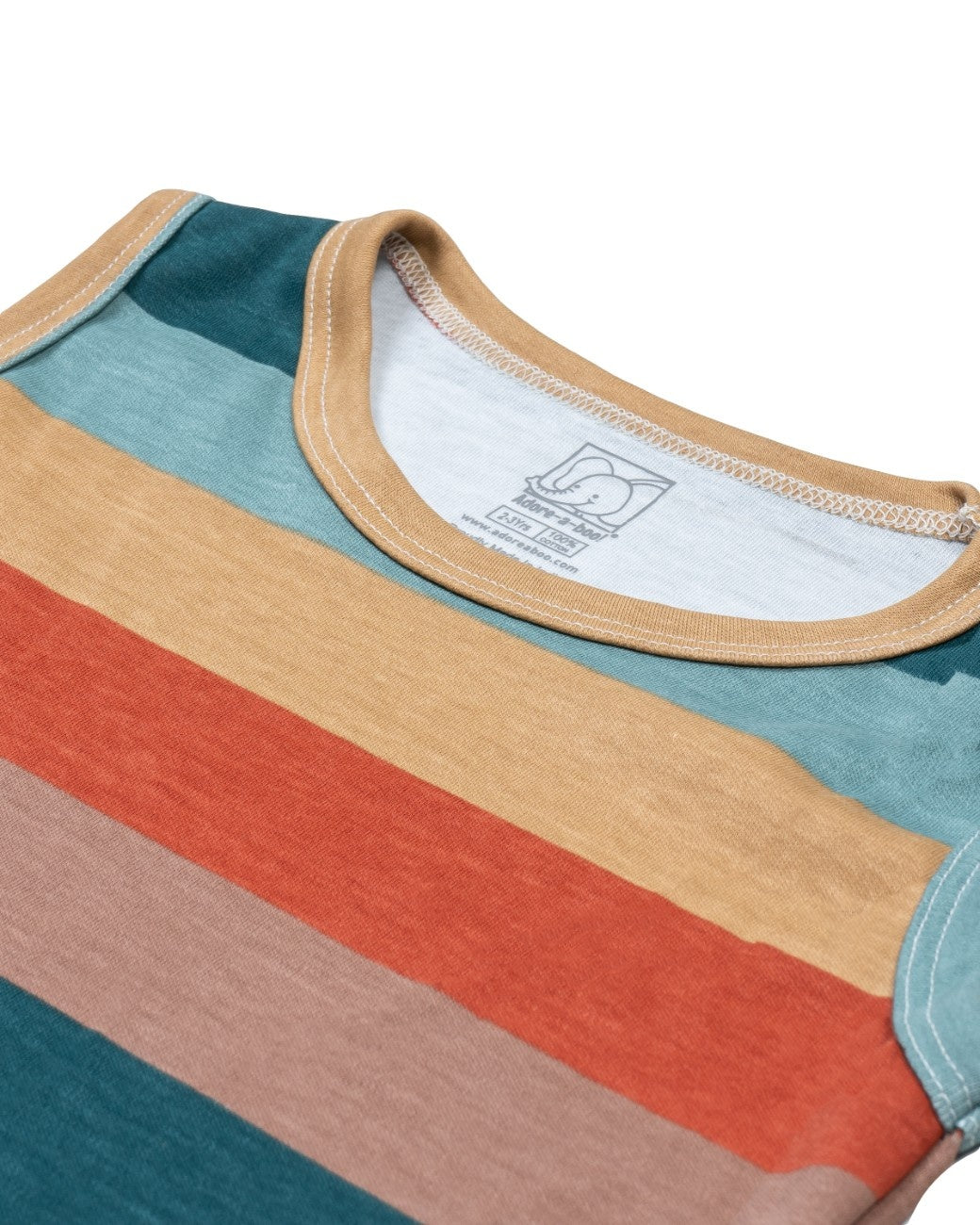 Colour Stripes Kids Clothing Set