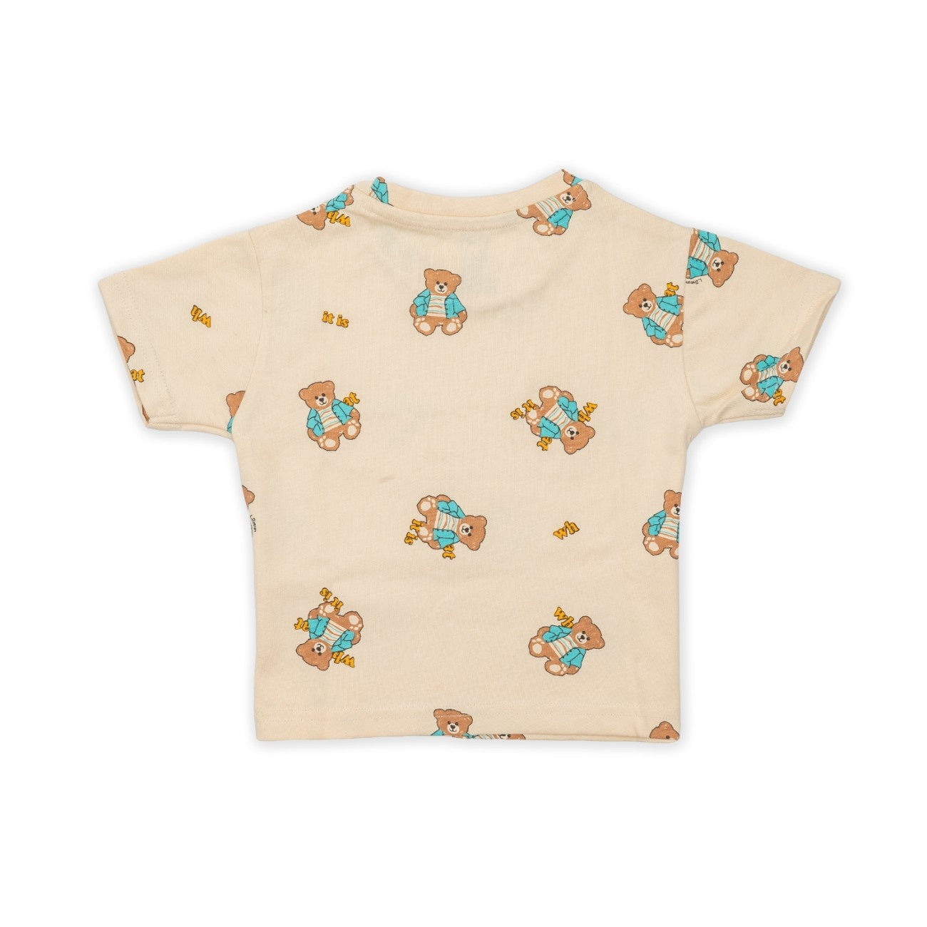Teddy Printed Baby Co-ord Set