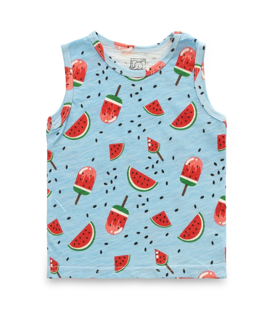 Popsicle Printed Blue Kids Clothing Set