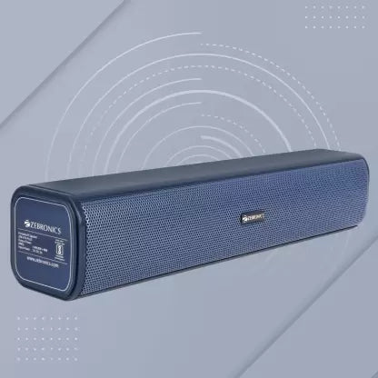 ZEBRONICS Zeb-Vita Plus 16 W Bluetooth Laptop/Desktop Speaker (Blue, Stereo Channel)